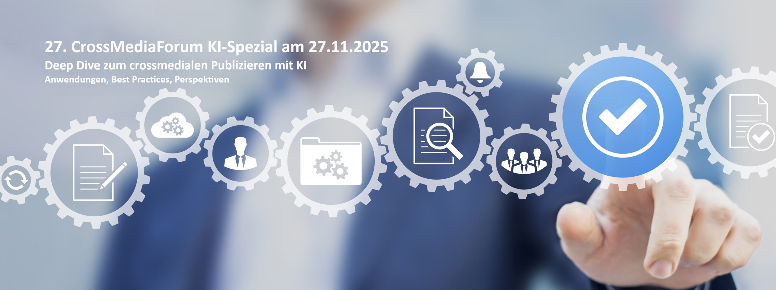 27. CrossMediaForum KI-Spezial